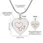 Engravable Stethoscope Heart Necklace - MedTheories