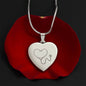 Engravable Stethoscope Heart Necklace - MedTheories