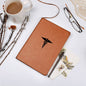 Medical Symbol Leather Graphic Journal - MedTheories