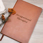 OT Graphic Leather Printed Journal - MedTheories