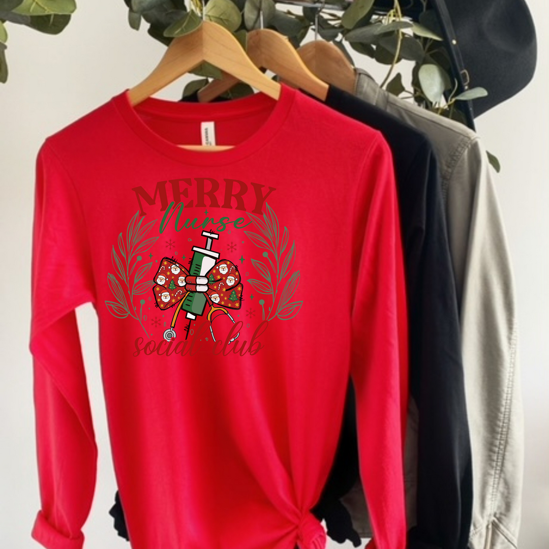 Nurse Social Club Long Sleeve Underscrub Comfort Tee