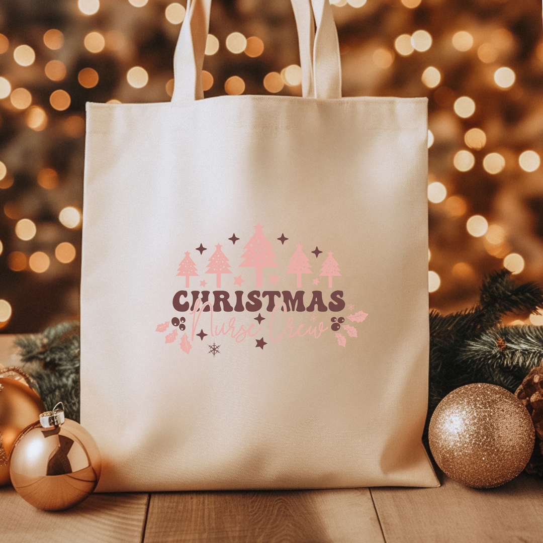 Christmas Nurse Crew Eco Tote Bag