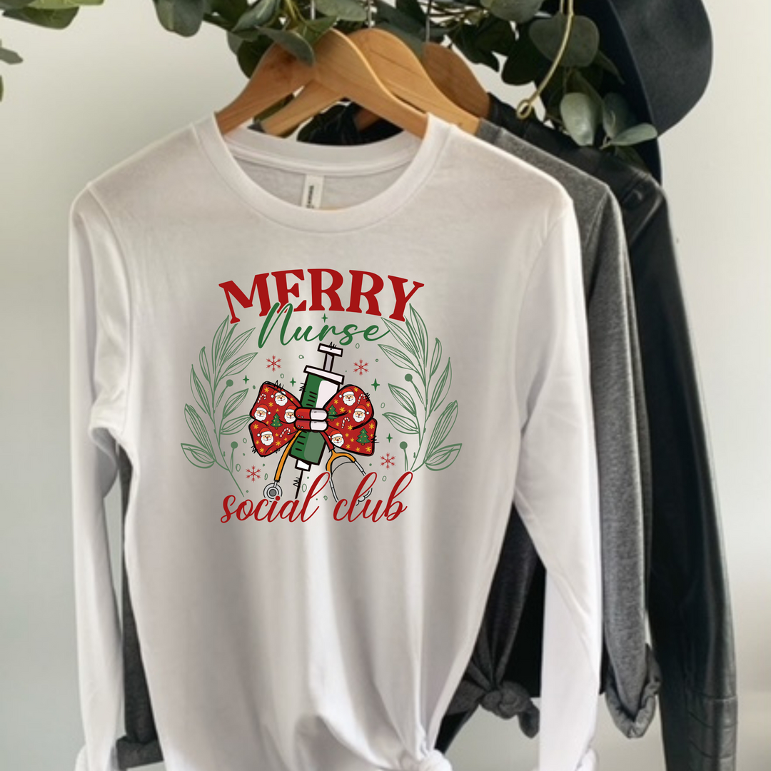 Nurse Social Club Long Sleeve Underscrub Comfort Tee