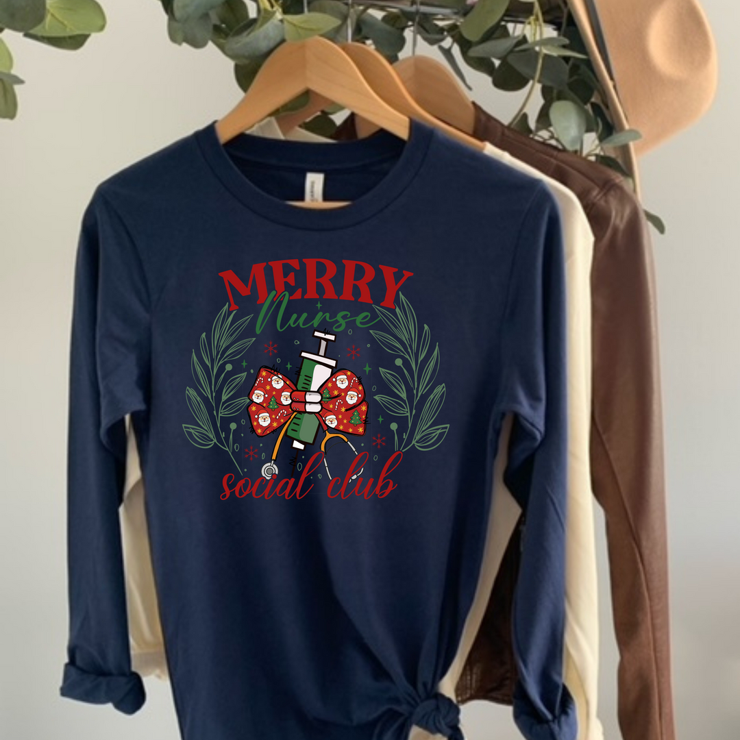 Nurse Social Club Long Sleeve Underscrub Comfort Tee