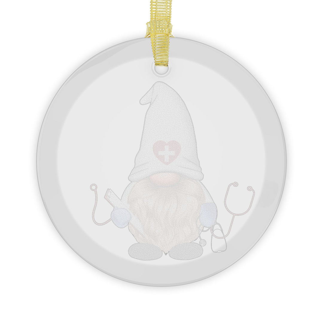 Gnome Glass Ornaments