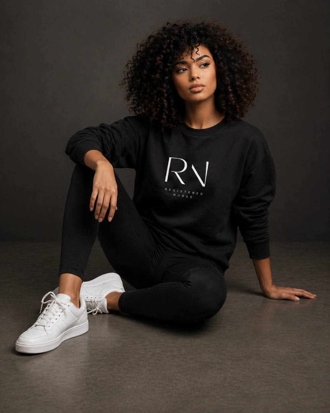RN Between Shifts Organic Raglan Sweatshirt
