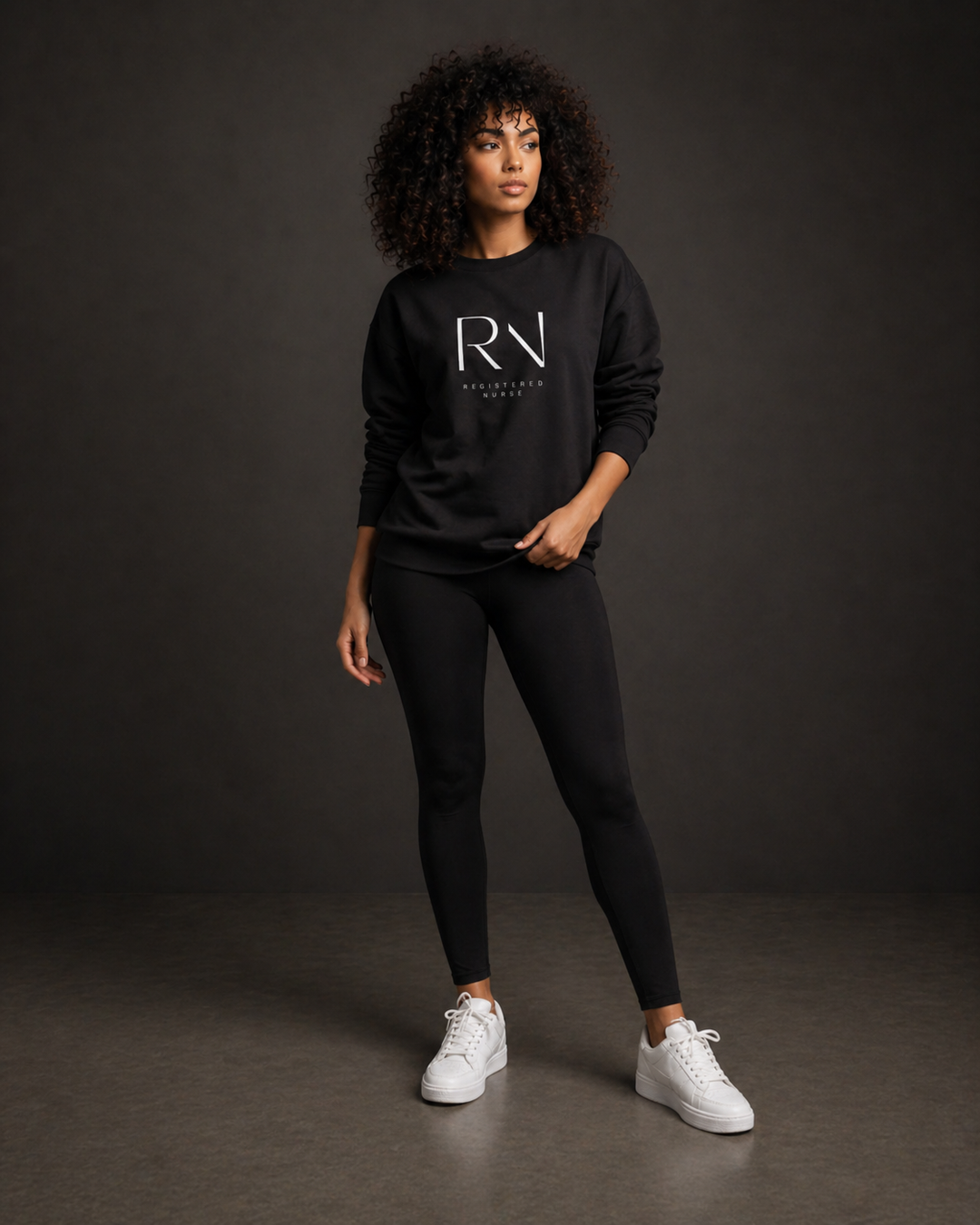 RN Between Shifts Organic Raglan Sweatshirt