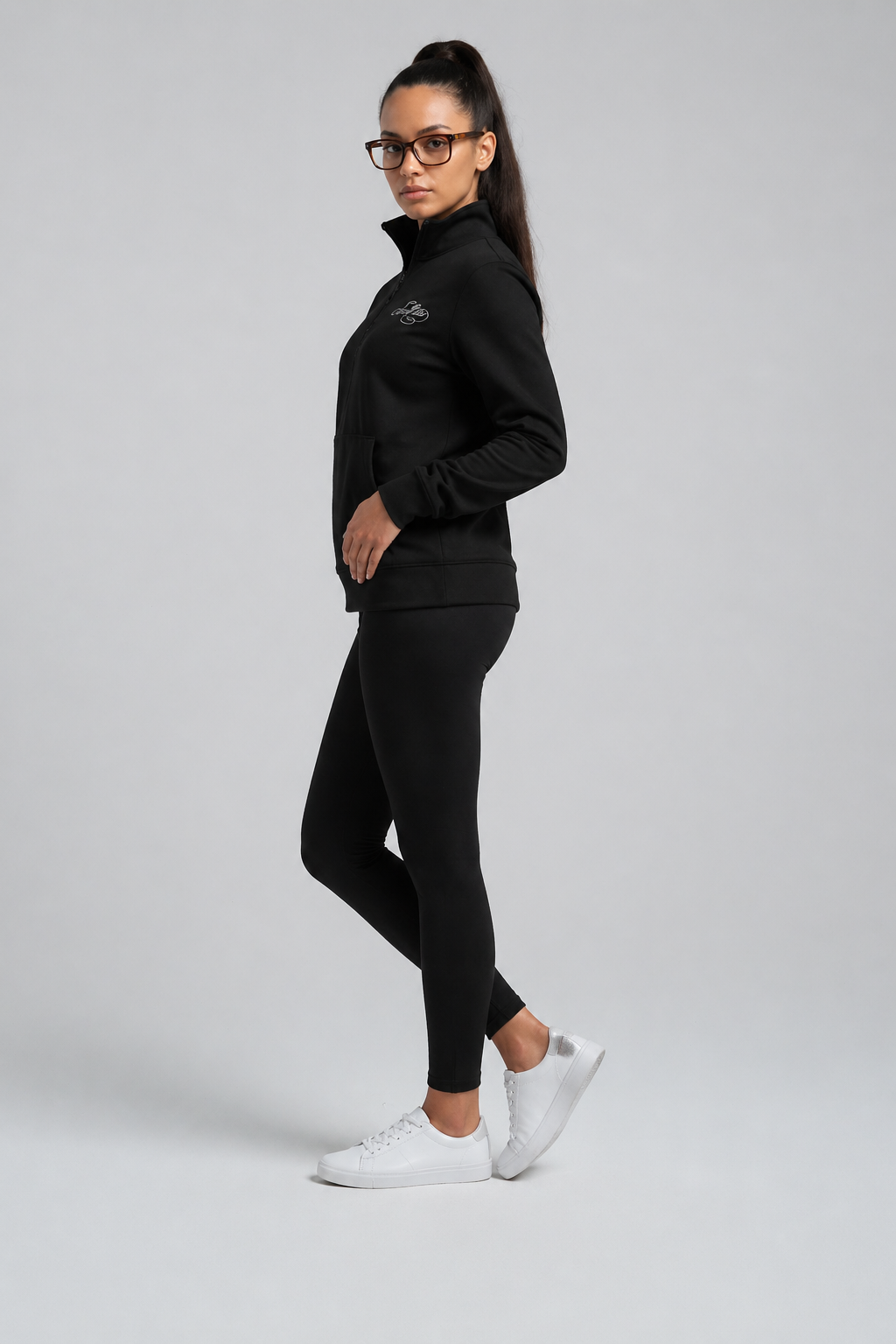 Scrub Life Minimal Embroidered Fleece Pullover