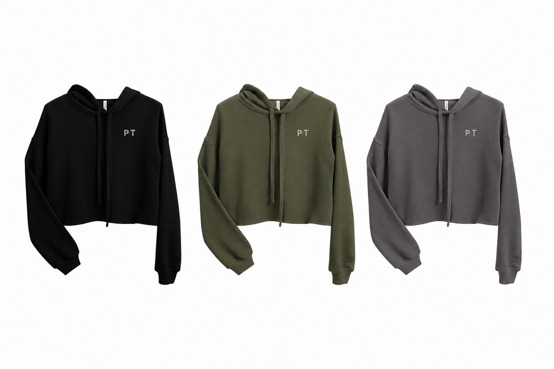 Strength in Scrubs | PT Essential Cropped Hoodie