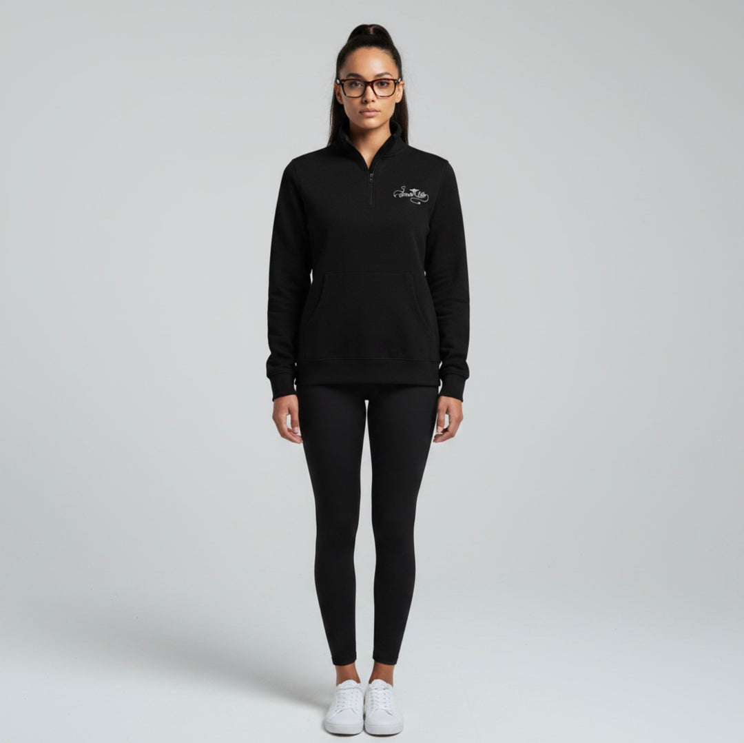 Scrub Life Minimal Embroidered Fleece Pullover