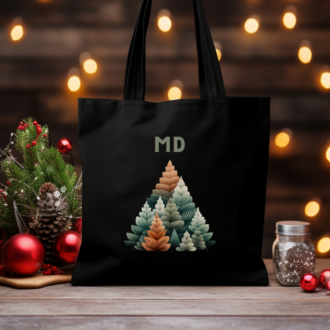 Christmas MD Forest Eco Tote Bag