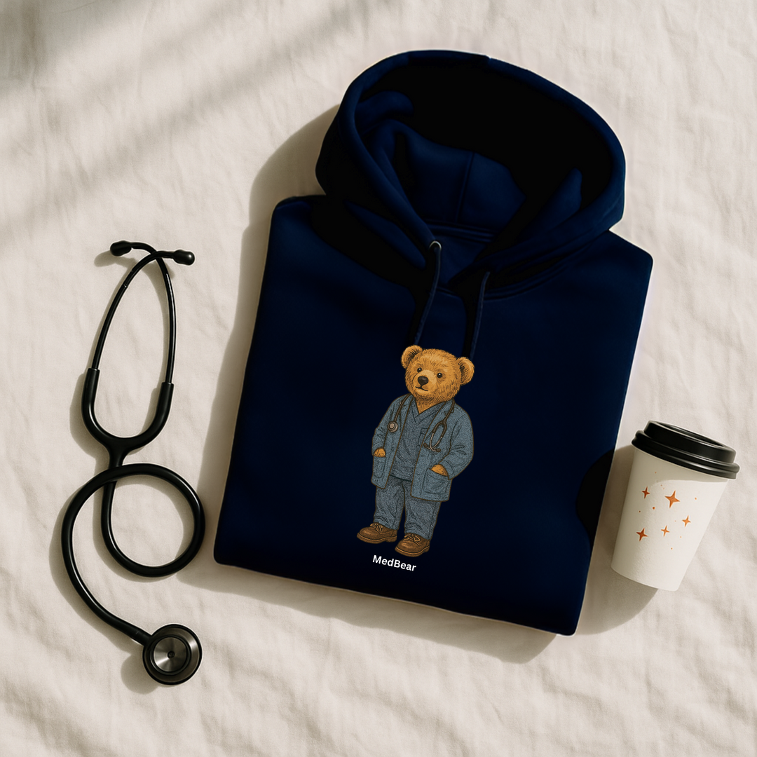 MedBear Dark Colored Unisex Hoodie