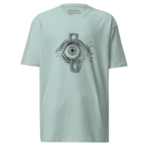 Anatomical Eye Men's Premium Heavyweight Tee - MedTheories