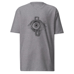 Anatomical Eye Men's Premium Heavyweight Tee - MedTheories