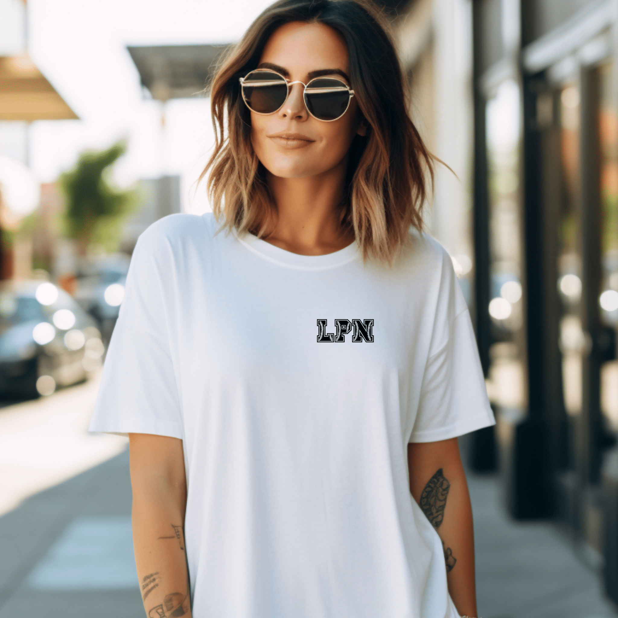 Baseball LPN Unisex Garment-Dyed Heavyweight T-Shirt - MedTheories