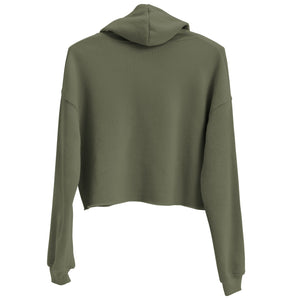 Bold College Nurse Crop Hoodie - MedTheories