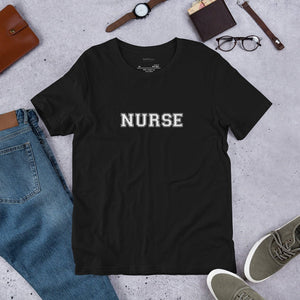 Bold College Nurse Unisex T - Shirt - MedTheories