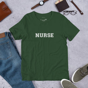 Bold College Nurse Unisex T - Shirt - MedTheories