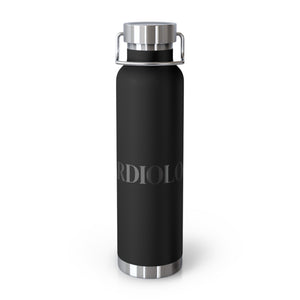 CARDIOLOGY Copper Vacuum Insulated Bottle, 22oz - MedTheories