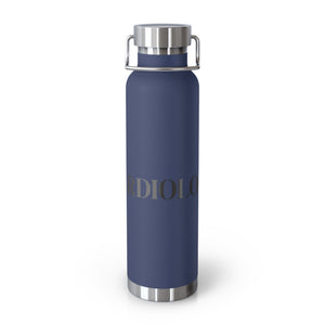 CARDIOLOGY Copper Vacuum Insulated Bottle, 22oz - MedTheories