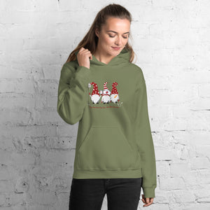 Christmas Gnome Nurses Unisex Hoodie - MedTheories