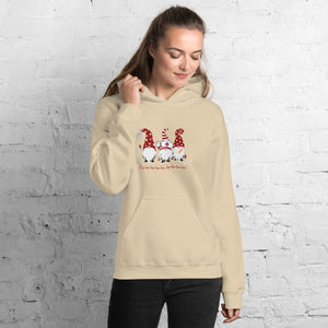 Christmas Gnome Nurses Unisex Hoodie - MedTheories