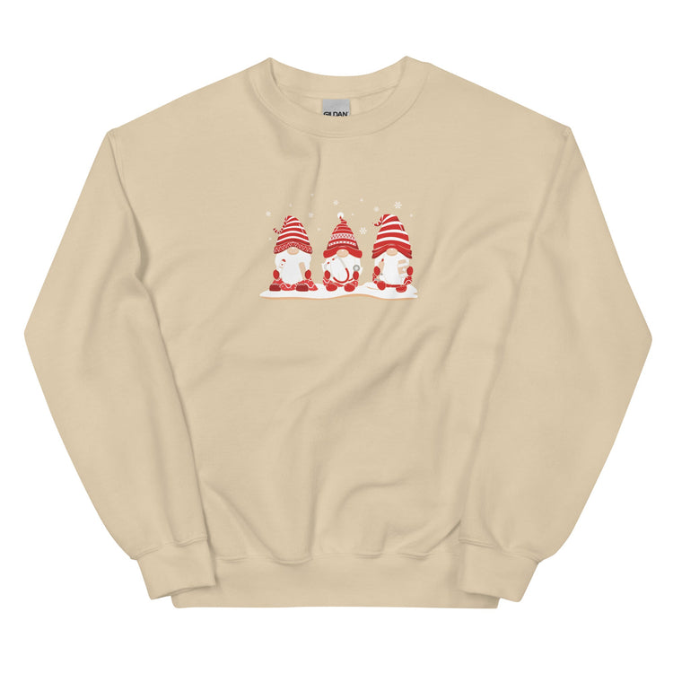 Christmas Gnomes Unisex Sweatshirt - MedTheories