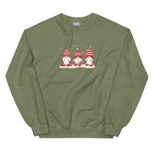 Christmas Gnomes Unisex Sweatshirt - MedTheories