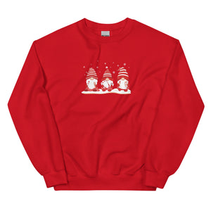 Christmas Gnomes Unisex Sweatshirt - MedTheories