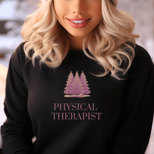 Christmas Pink PT Forest Unisex Sweatshirt - MedTheories