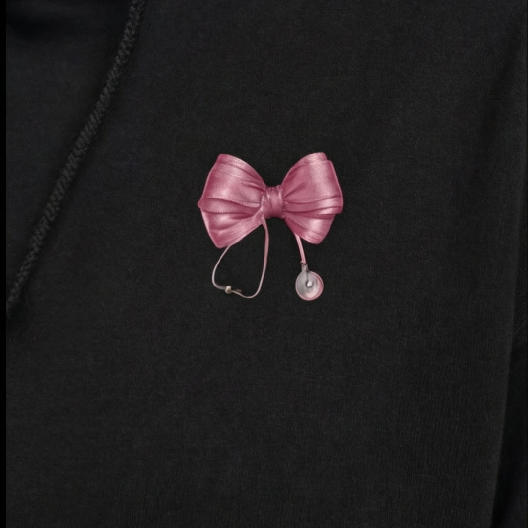 Stethoscope Bow Unisex Hoodie