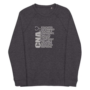 Definition Of A CMA Unisex Organic Raglan Sweatshirt - MedTheories