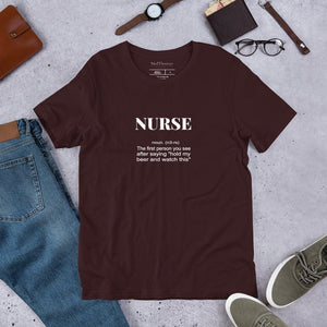 Definition Of A Nurse Unisex Staple T-Shirt - MedTheories