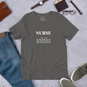 Definition Of A Nurse Unisex Staple T-Shirt - MedTheories