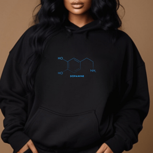 Dopamine Formula Unisex Eco Raglan Hoodie - MedTheories