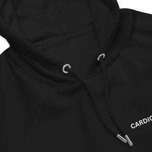 Double Sided Cardiology Keeping The Beat Unisex Eco Raglan Hoodie - MedTheories