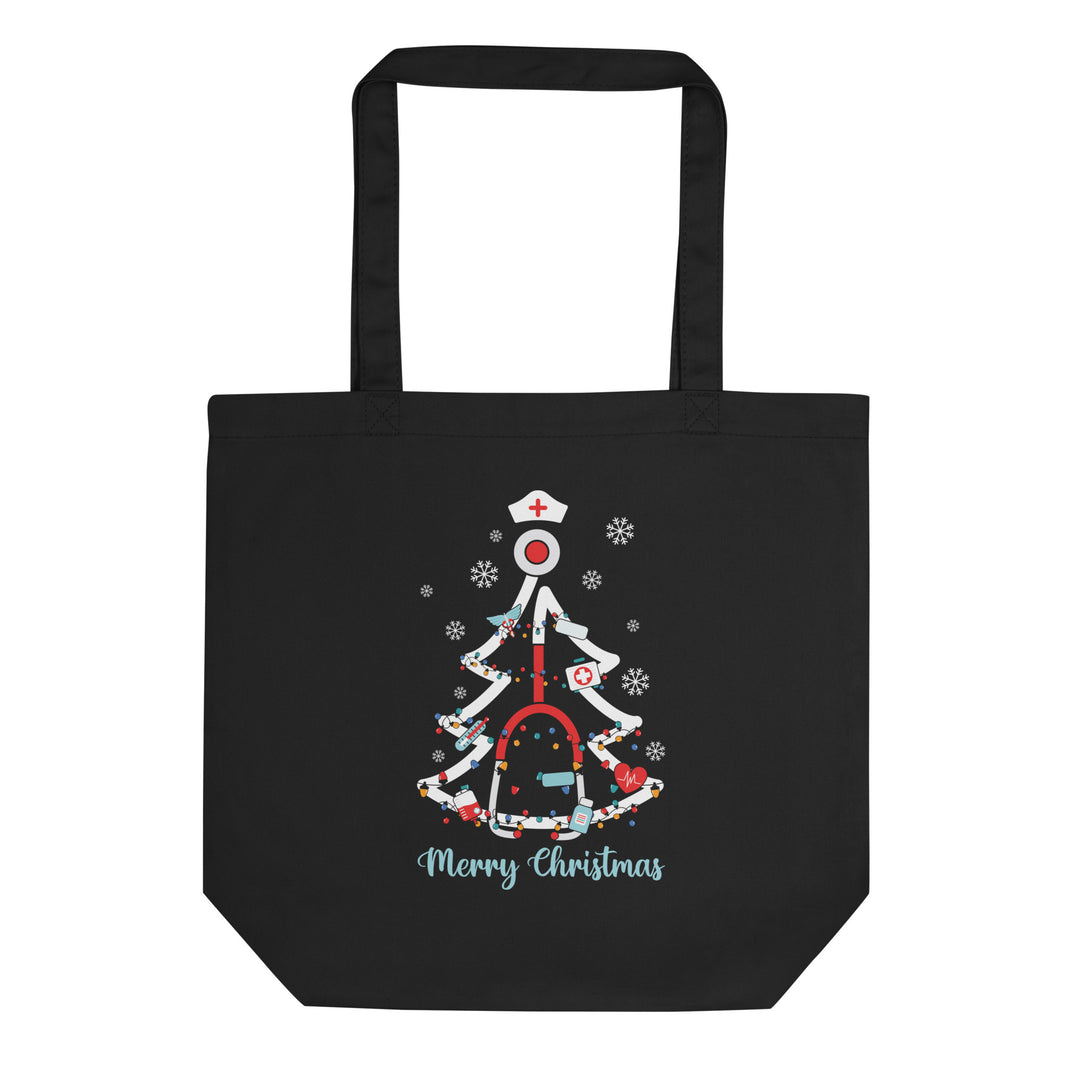Busy Nurse Christmas Eco Tote Bag