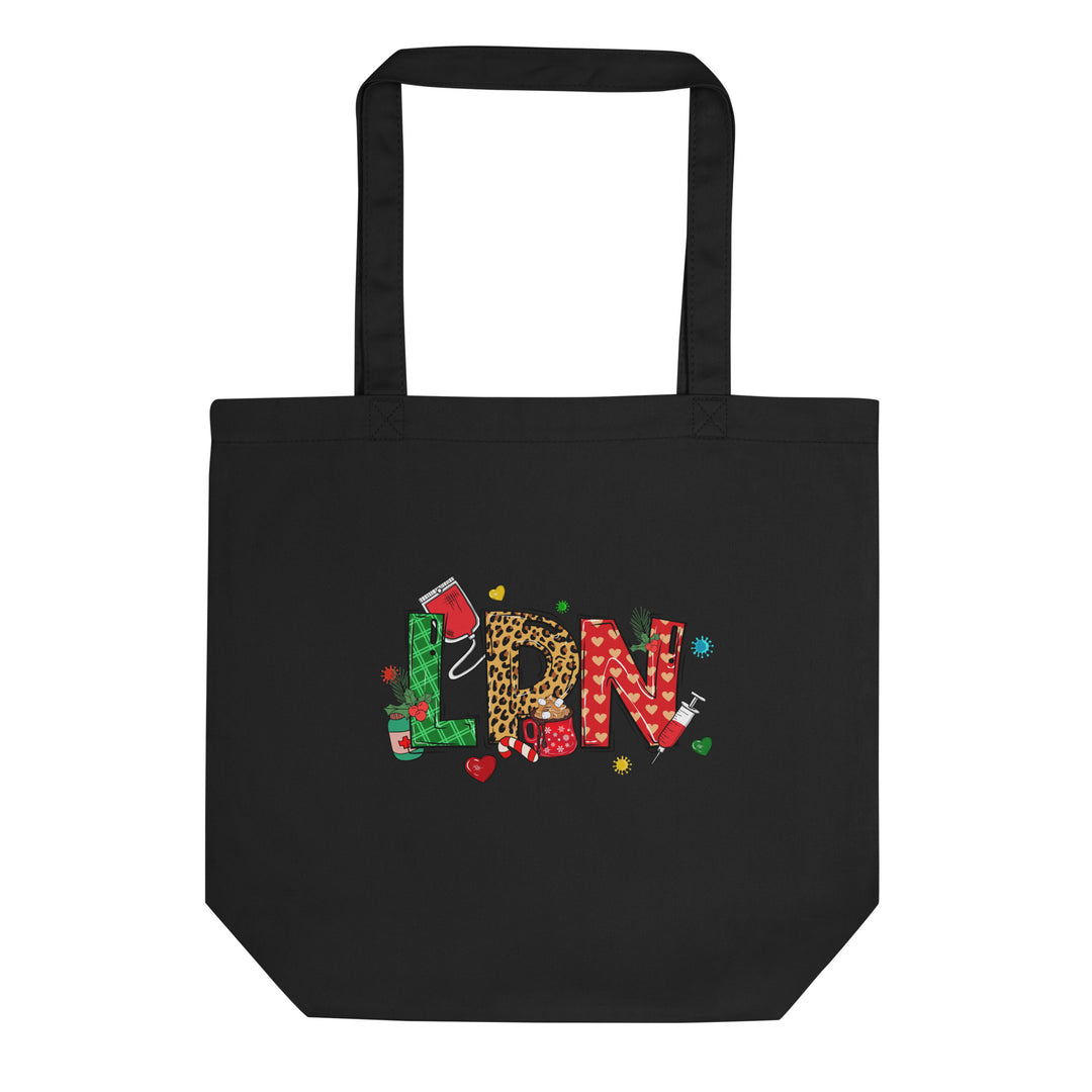 Christmas LPN Lights Eco Tote Bag