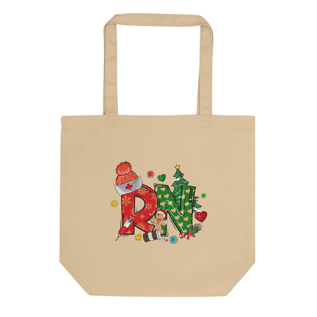 Christmas RN Lights Eco Tote Bag