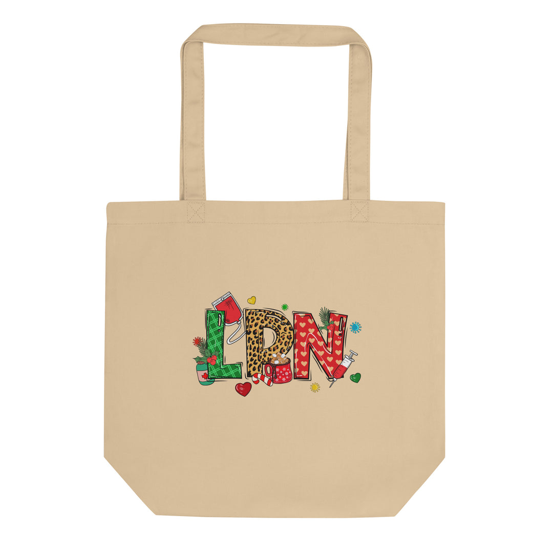 Christmas LPN Lights Eco Tote Bag