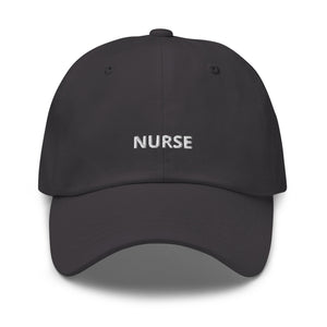 Embroidered Nurse Dad Hat - MedTheories