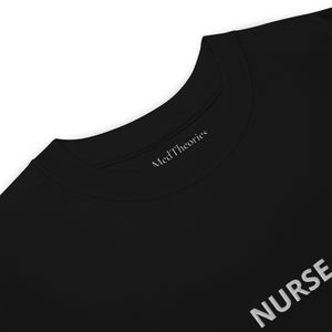 Embroidered Nurse Men’s Premium Heavyweight Tee - MedTheories