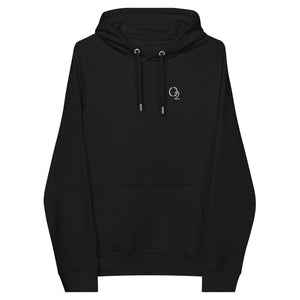 Embroidered Split O2 Unisex Eco Raglan Hoodie - MedTheories