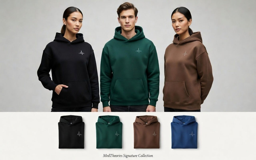 Embroidered NSR Hoodie – MedTheory Signature