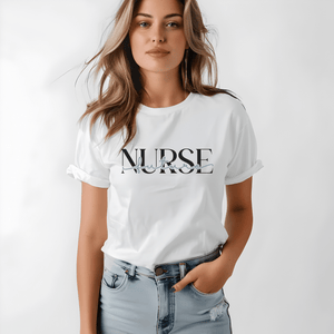 Future Nurse Cursive Unisex Garment - Dyed Heavyweight T - Shirt - MedTheories