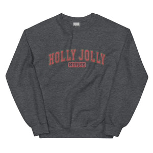 Holly Jolly Nurse Unisex Sweatshirt - MedTheories