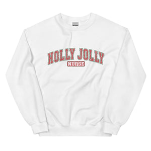 Holly Jolly Nurse Unisex Sweatshirt - MedTheories