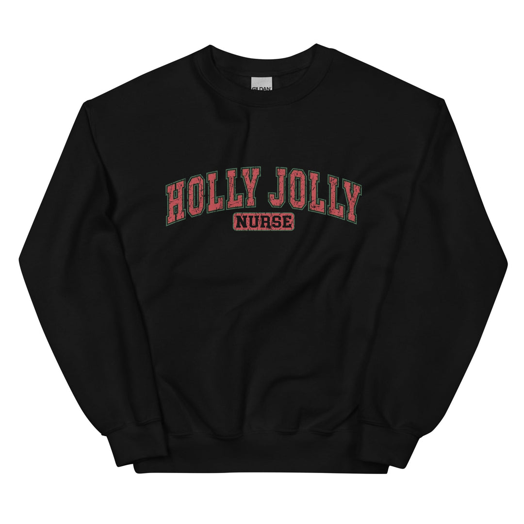 Holly Jolly Nurse Unisex Sweatshirt - MedTheories
