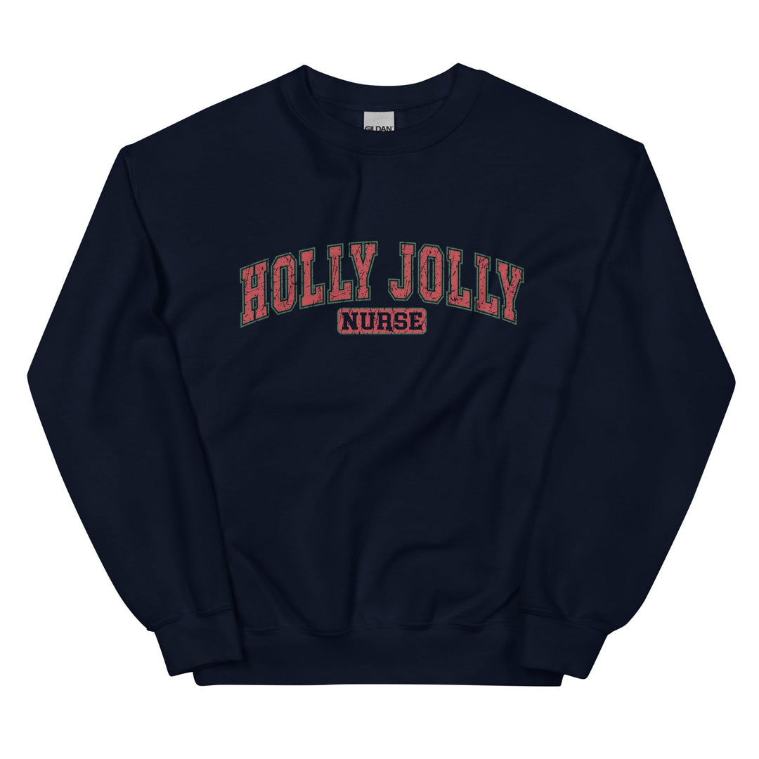Holly Jolly Nurse Unisex Sweatshirt - MedTheories