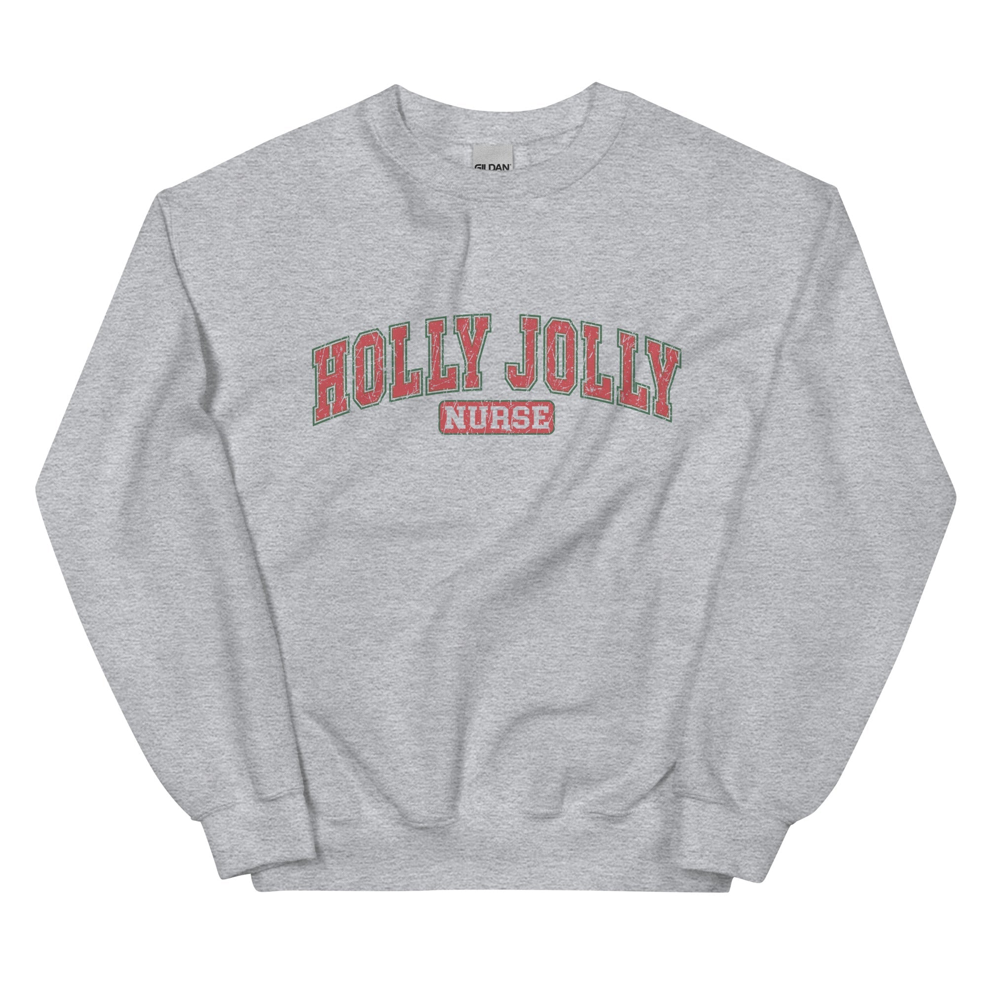 Holly Jolly Nurse Unisex Sweatshirt - MedTheories